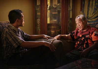 joshua oppenheimer discusses the look of silence...