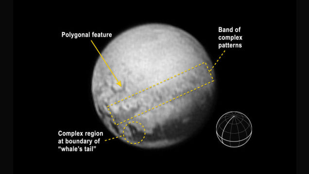 first signs of geology spotted on pluto039s...
