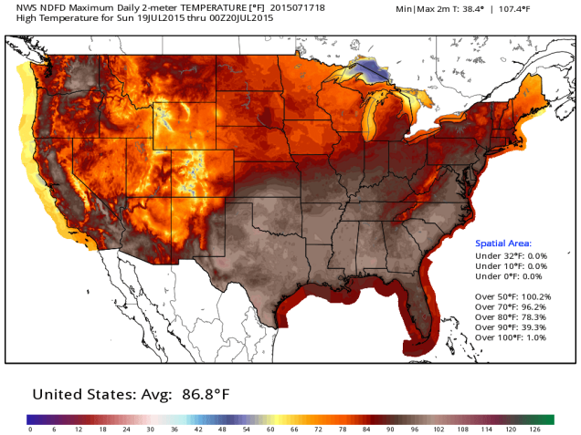 dangerous heat wave to blanket central and eastern...